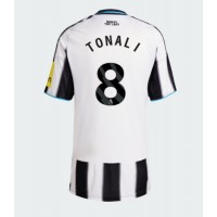 Stroje piłkarskie Newcastle United Sandro Tonali #8 Koszulka Podstawowej dla damskie 2025-26 Krótki Rękaw